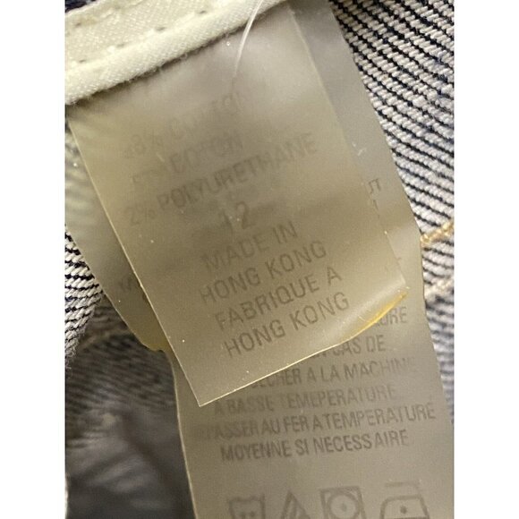 Elie Tahari jeans womens 12 Wide Straight Leg 5 Pocket - Picture 8 of 9